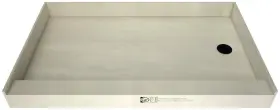 3060r-pvc-mb Tile Redi 3060r-pvc Base 60 Inch X 30 Rectangular Shower - Black
