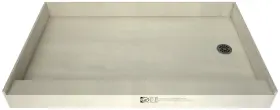 3060rspvc-13-2-4-bn Tile Redi 3060rspvc-13-2-4 Base 60 Inch X 30 Rectangular Shower - Nickel