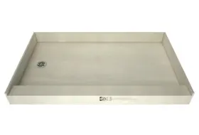 3260lspvc-13-2-4 Tile Redi 3260ls-13-2-4 Base 32 Inch X 60 Rectangular Shower - Chrome Nib