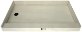 3260lspvc-13-2-4-mb Tile Redi 3260lspvc-13-2-4 Base 60 Inch X 32 Rectangular Shower - Black