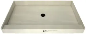 3460c-pvc-mb Tile Redi 3460c-pvc Base 60 Inch X 34 Rectangular Shower - Black 3460c-pvc-mb Tile Redi 3460c-pvc Base 60 Inch X 34 Rectangular Shower - Black