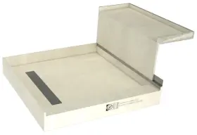 Tile Redi 810023578390 Rt4848lrb48kit Baseftn Bench 60 Inch X 48 Rectangular - Tileable