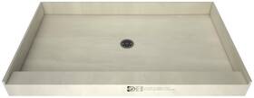 Tile Redi P3260c-pvc-bn P3260c-pvc Base 60 Inch X 32 Rectangular Shower - Nickel