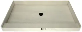 P3260c-pvc-mb Tile Redi P3260c-pvc Base 60 Inch X 32 Rectangular Shower - Black