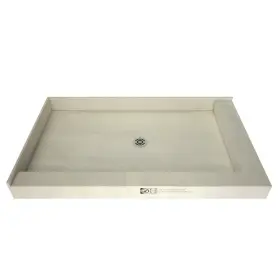 P3648cdr-pvc Tile Redi Base 36 Inch X 48 Rectangular Shower - Chrome