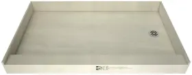 P3672rpvc Tile Redi Base 72 Inch X 36 Rectangular Shower - Chrome