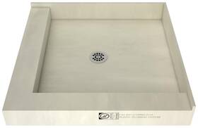 Tile Redi P4848cdlpvc Base 48 Inch X Square Shower - Chrome
