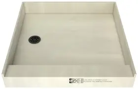 P4848lpvcmb Tile Redi P4848lpvc Base 48 Inch X Square Shower - Black P4848lpvcmb Tile Redi P4848lpvc Base 48 Inch X Square Shower - Black