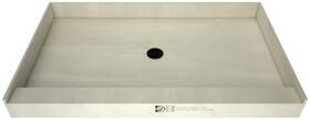 Tile Redi P4860c-pvc-22x30-4.5-4.5-mb P4860c-pvc-22x30-4.5-4.5 Base 60 Inch X 48 - Black