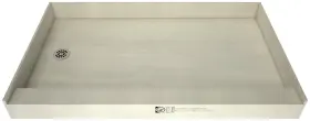 P4860lpvc Tile Redi Base 60 Inch X 48 Rectangular Shower - Chrome