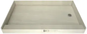 P4860rpvc Tile Redi Base 60 Inch X 48 Rectangular Shower - Chrome