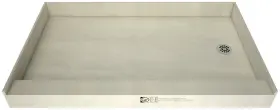 P4872rpvc Tile Redi Base 72 Inch X 48 Rectangular Shower - Chrome