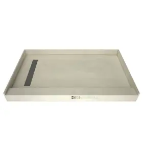 Rt3260l-pvc-bn3 Tile Redi Rt3260l-pvc3 Trench 32 Inch X 60 Rectangular Shower - Nickel
