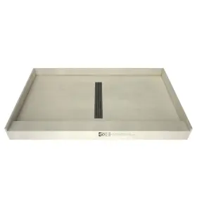Rt3648c-pvc-bn Tile Redi Rt3648c-pvc Trench 48 Inch X 36 Rectangular Shower - Nickel