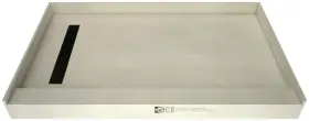 Rt3648l-pvc-mb Tile Redi Rt3648l-pvc Trench 48 Inch X 36 Rectangular Shower - Black