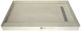 Rt3648r-pvc-pc Tile Redi Rt3648r-pvc Trench 48 Inch X 36 Rectangular Shower - Chrome