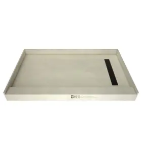 Rt4260r-pvc-ob Tile Redi Rt4260r-pvc Trench 60 Inch X 42 Rectangular Shower - Bronze