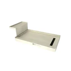 Rt4860r-mb-rb48-kit Tile Redi Rt4860r-rb48-kit Baseftn Bench 72 Inch X 48 Rectangular - Grey With Matte Rt4860r-mb-rb48-kit Tile Redi Rt4860r-rb48-kit Baseftn Bench 72 Inch X 48 Rectangular - Grey With Matte