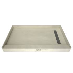 Tile Redi Rt4860r-pvc-tbn Rt4860r-pvc Trench 60 Inch X 48 Rectangular Shower - Tileable