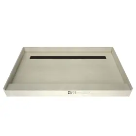 Rt4872b-pvc-ob Tile Redi Rt4872b-pvc Trench 72 Inch X 48 Rectangular Shower - Bronze