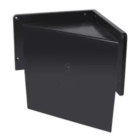 Tile Redi Usa 795871233526 Rlcorner Ledge Shower 15.56 Inch W X 8.06 D 12 H Black