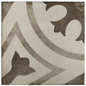 Tilish 081516546466 Porcelain Cement Look 8 X Inch Cool Blend Decorative Tile In Circolo Tilish 081516546466 Porcelain Cement Look 8 X Inch Cool Blend Decorative Tile In Circolo