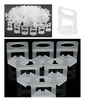 Tknoocp 779207171133 400pcs Tile Leveling Clips 1.5mm Diy Tiles Spacers Leveler 1/16 Inch For