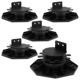 Tmwefusc 946474446620 5 Pack Adjustable Deck Support Pedestal Block Height Range Fr