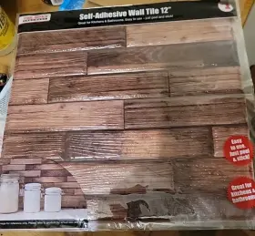 Tool Bench 639277026217 Lot Of 12 Hardware Self Adhesive Gray Beige Wall Tile 12x12 Inch Tool Bench 639277026217 Lot Of 12 Hardware Self Adhesive Gray Beige Wall Tile 12x12 Inch