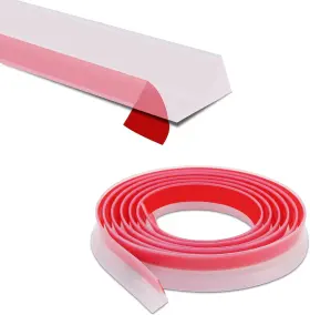 Pds-1012 Toyvarnix Shower Threshold Water Dam Walk In Guard Transparent