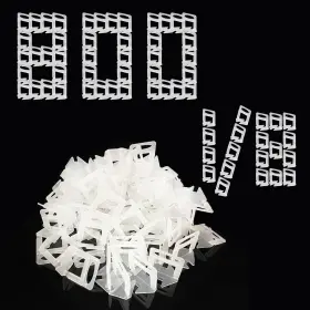 Ot1155-800-1 Tr Toolrock Tile Leveling System Clips 1/8 Inch 800 Piece Diy Tiles Leveler Spacers Lev