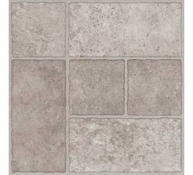 Trafficmaster 26293061 Bodden Bay Grey 3 Mil Vinyl Tile Floor 12 In W X 13 L