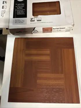 65656 Trafficmaster Red Oak Parquet Peel And Stick Water Resistant Tile Floor 22 Pack 65656 Trafficmaster Red Oak Parquet Peel And Stick Water Resistant Tile Floor 22 Pack