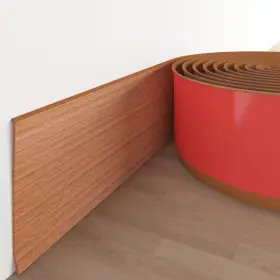 B0fjrdnh9k Tridotpul Vinyl Wall Base Baseboard Molding Trim 4 Flexible Self Adhesive