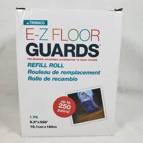 Trimaco 54716 E-z Floor Guards #54716 Refill Film Roll Shoe Covers 250 Pairs