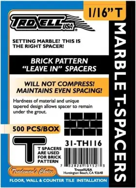 31-th116 Troxell Hollow Inch T Leave-in Spacers