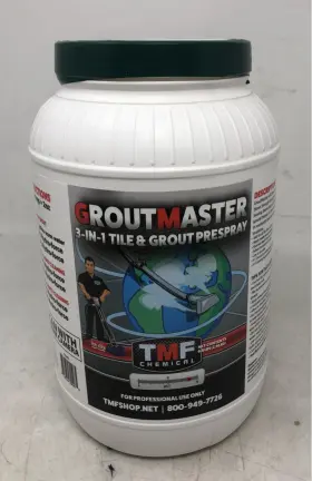 Truck Mount Forums 634934890965 Grout Master 3-in-1 Tile And Prespray Tmf Chemical 6.5lbs 2.95kg