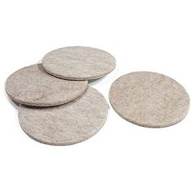 Truguard 93172tv Furniture Pads Self-adhesive Tan Felt Round 3- Inch 4-pk. -