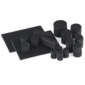 93557tv Truguard 10 Pack - Heavy-duty Felt Pads Black 105-ct