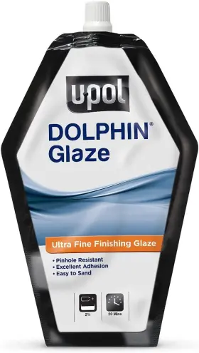0714 U-pol Products 313096285238 Dolphin Glaze Self-leveling Polyester Finishing - 440ml