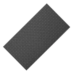 Pvcjzckddpvcbrbh7001 Uimoso Garage Floor Mat4x10ft Pvc Diamond Pattern Easy To Clean Black