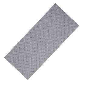 Uimoso Pvcjzckddpvcil99h001 Garage Floor Mat 7.5x20 Ft Pvc Diamond Pattern Non-slip Silver Gray