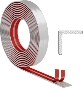 Umedol 705353525391 40 Feet Flexible Corner Protector Trim Molding 0.8 In Width Peel And Stick Moldi