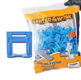 United 4 Work Enterprise 736532629708 Tile Leveling System 5/64 - Professional And Diy Includes 400-pieces Leve