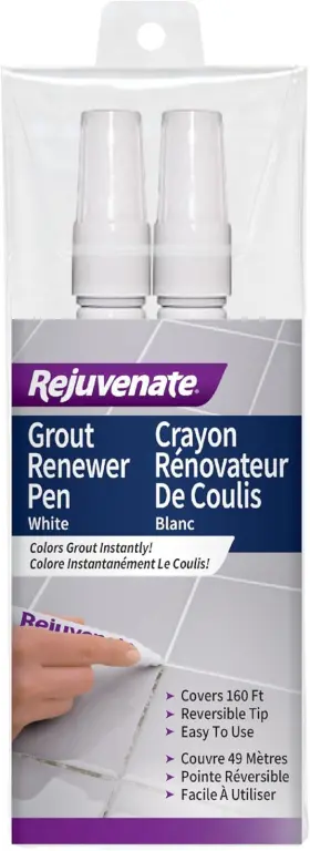 Rj2gmw United Industries Grout Renewer Pen White Paint Instantly Restores Co