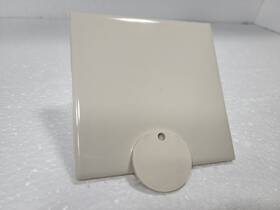 United States Ceramic Tile Company International 724764854029 6x8 Inch Flat Wall Sierra Gray U.s. Intl 9 Sq Ft