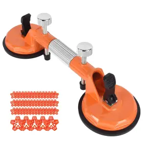 Upjia Flarish 768917849555 Upjiaflarish Granite Tools - Tile Suction Cup Tool Set Seam Setter For Fla