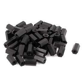 Uxcell 15062200 Nylon Hex Pcb Spacer Standoff Pillar Female Screw 1 Count Pack Of