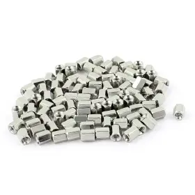 A15080400ux0741 Uxcell 15080400 A15080400ux0741#4-40 6mm Female Thread Brass Hex Nut Spacer Silver A15080400ux0741 Uxcell 15080400 A15080400ux0741#4-40 6mm Female Thread Brass Hex Nut Spacer Silver