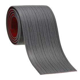 Uxcell 672668991152 Self Adhesive Floor Transition Strip 10ftx3 Inch Vinyl Divider Dark Gray Pattern